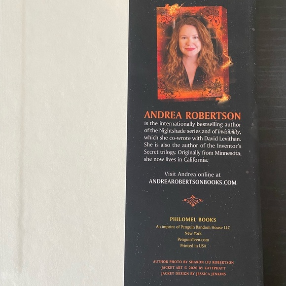 Forged in Fire and Stars by Andrea Robertson Hardcover Book - Picture 6 of 7